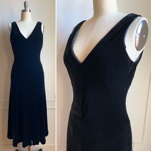 Lauren Ralph Lauren Black Midi Dress